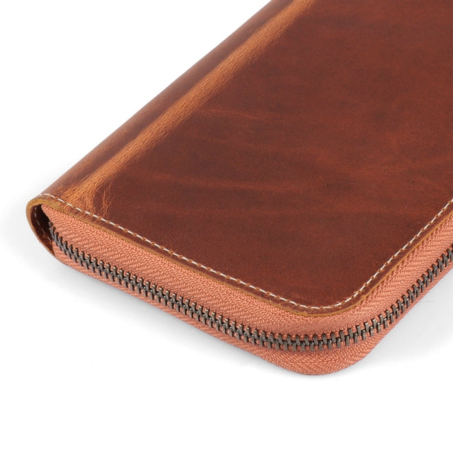 Leather Padfolio with Pencil Holder