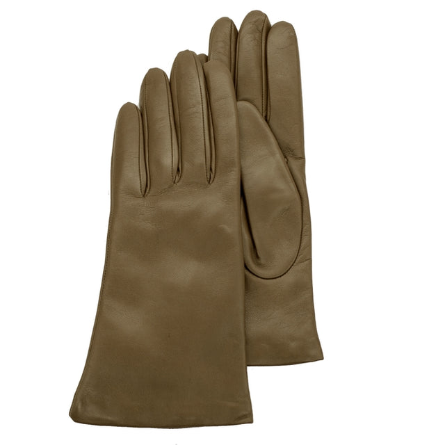 9" Leather Gloves with Cashmere Lining