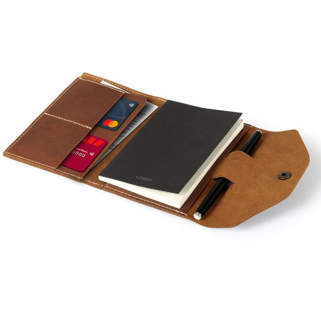 Leather Portfolio with Notepad