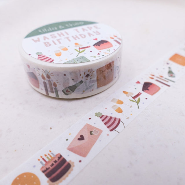 Washi Tape - Birthday