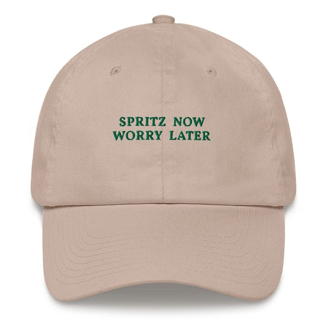 Spritz Now Worry Later - Cap