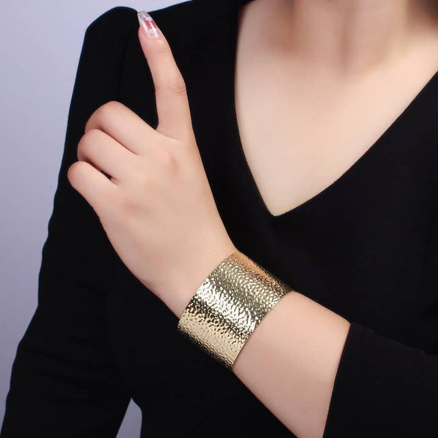 Hammered Cuff Bracelet