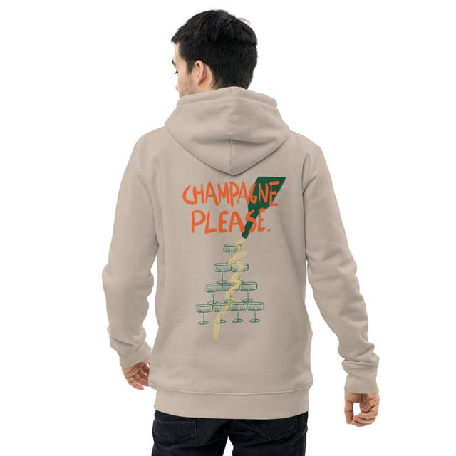 Champagne Please - Organic Hoodie