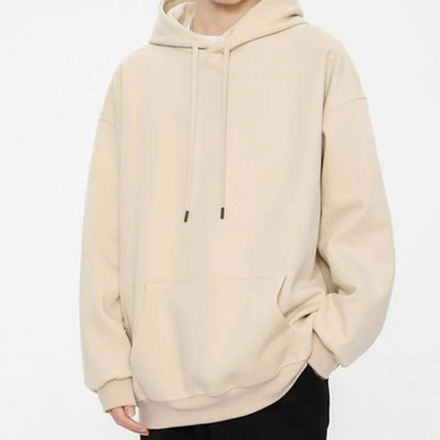 Casual Basic Solid Color Long Sleeve Hoodie