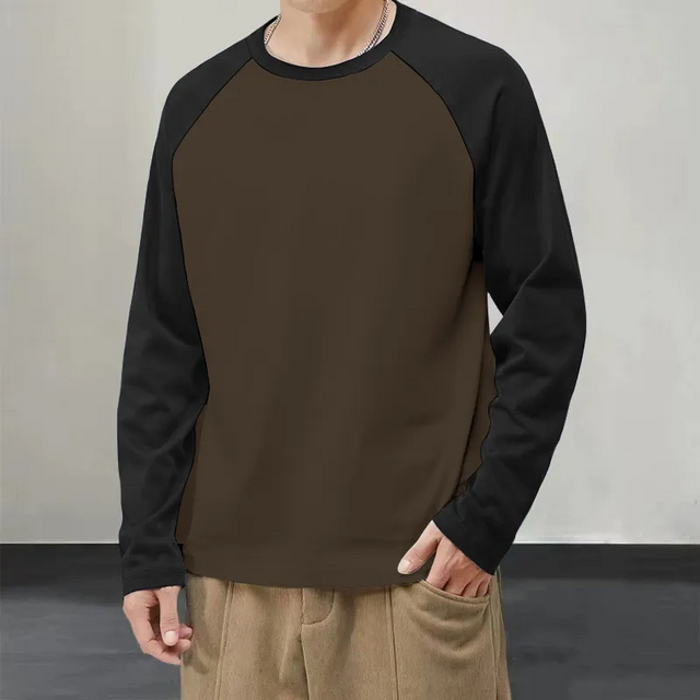 Men Casual Versatile Sports Long Sleeve T-Shirt