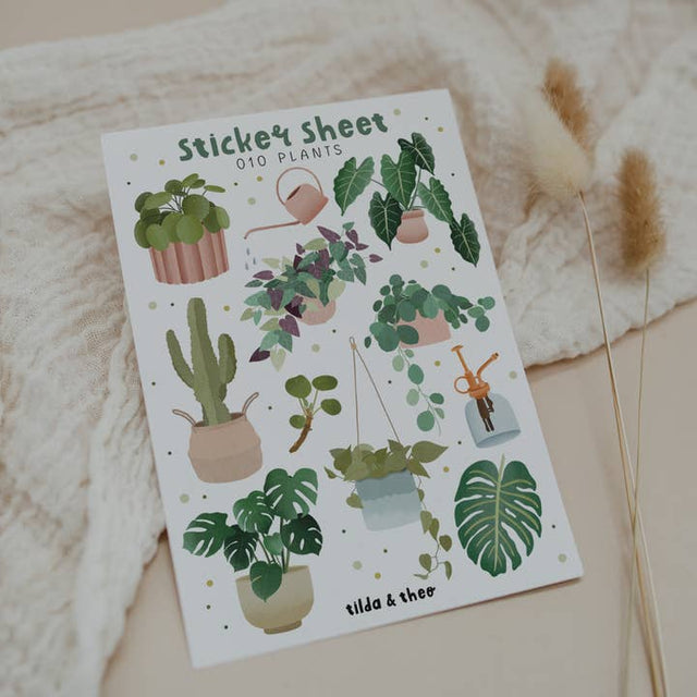 Sticker Sheet - Plants