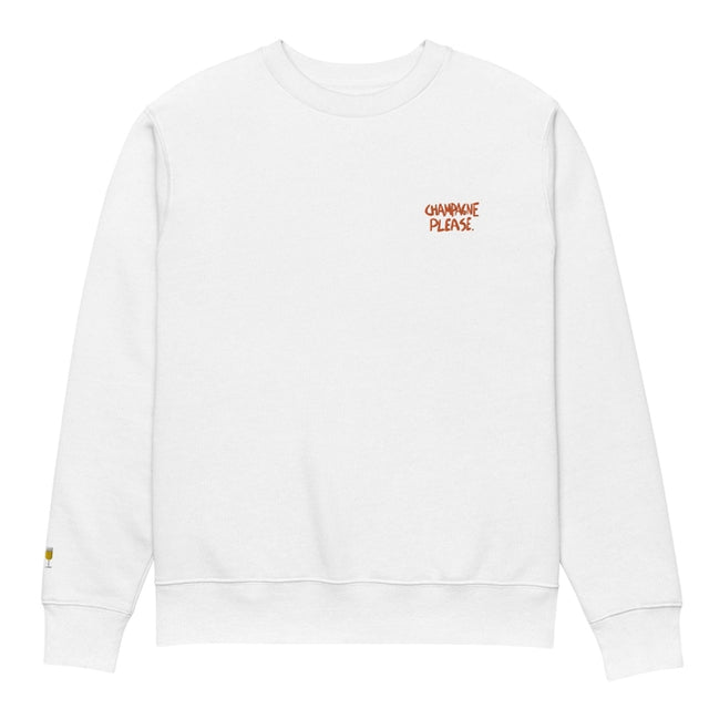 Champagne Please - Organic Sweatshirt