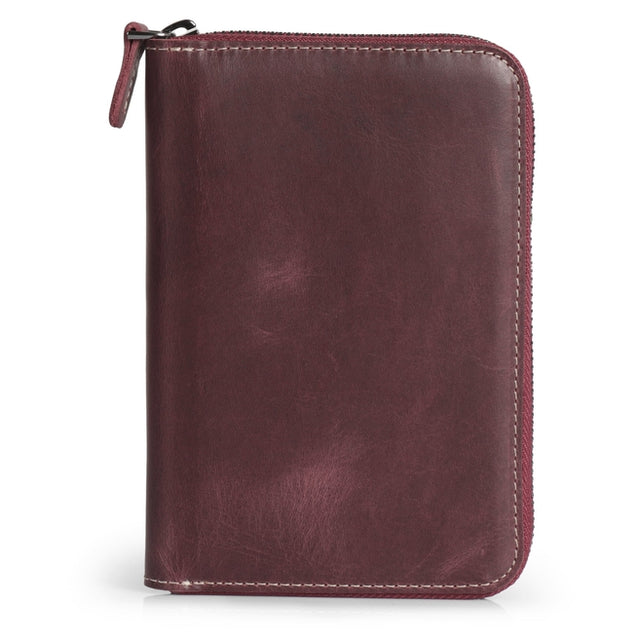 Leather Padfolio with Pencil Holder