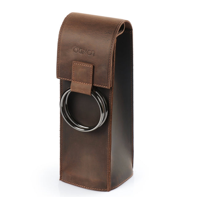 Leather Wine Bottle Holder