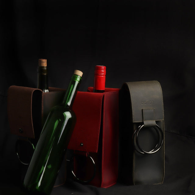 Leather Wine Bottle Holder