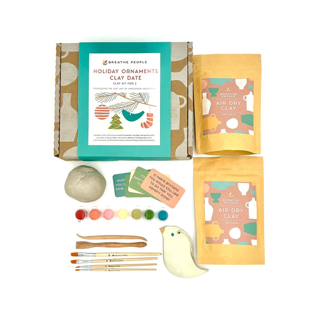 Holiday Ornaments Clay Date Activity Kit