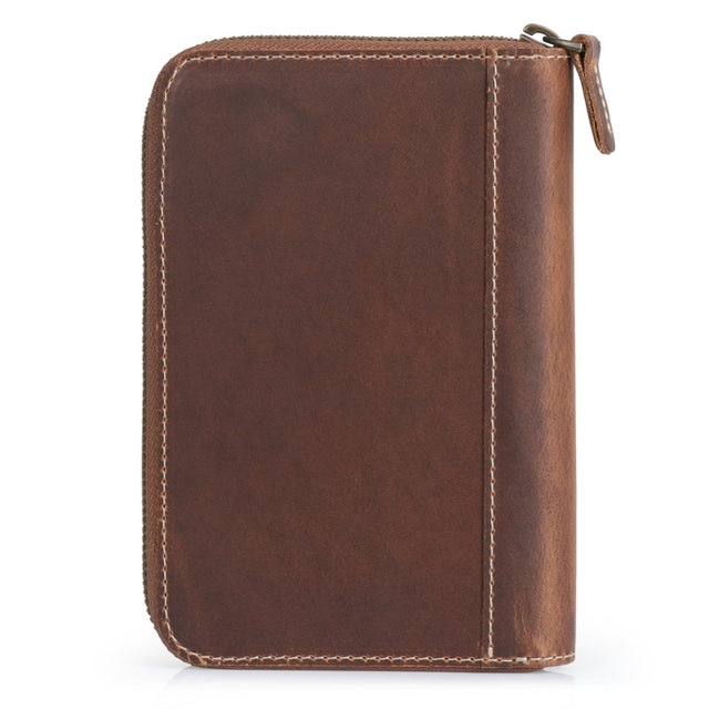 Leather Padfolio with Pencil Holder