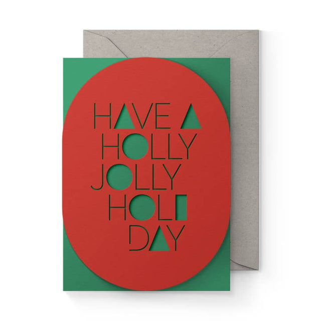 Jolly Holiday A6 Sleeve Card