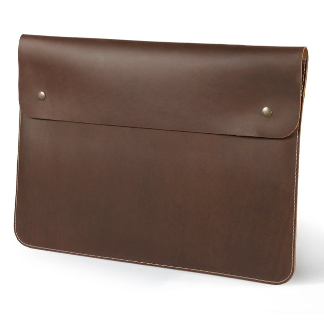 Leather and Sleeve Bag for MacBook Pro