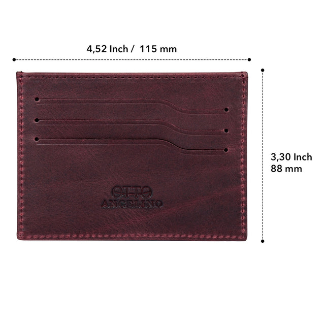 Leather Ultra Slim Minimalist Cardholder