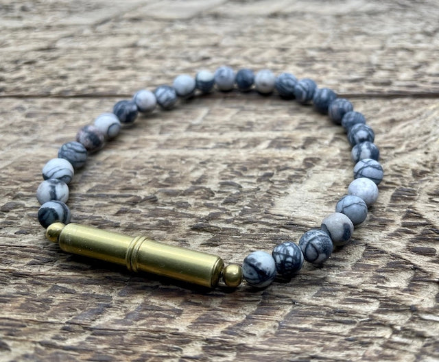 Flint Beaded Bracelet