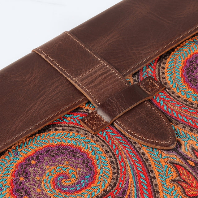 Leather Sleeve, Bohemian Bag for MacBook Pro