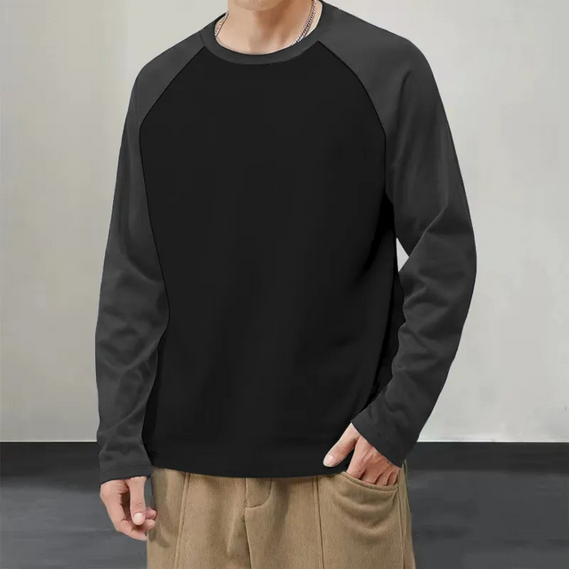 Men Casual Versatile Sports Long Sleeve T-Shirt