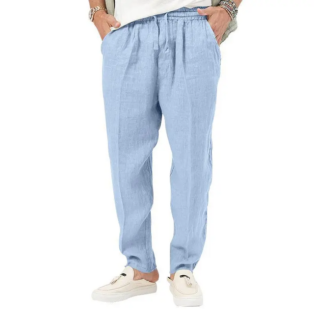 Casual Solid Color Straight Pants