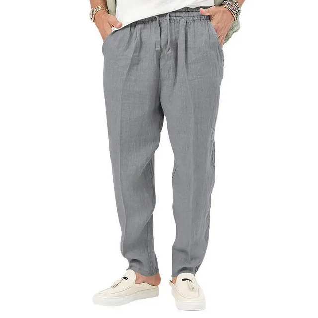 Casual Solid Color Straight Pants