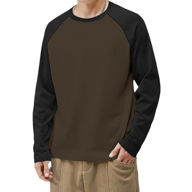 Men Casual Versatile Sports Long Sleeve T-Shirt