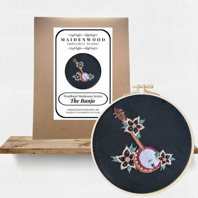 The Banjo Hand Embroidery Kit