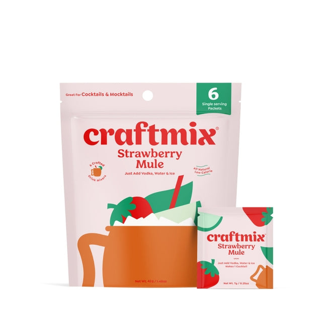 Strawberry Mule Cocktail Mixer - 6 Servings