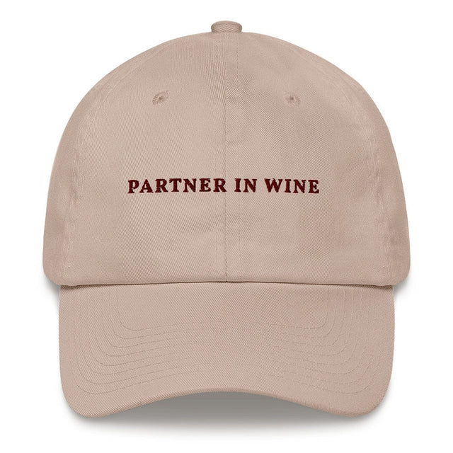 Partner in Wine - Embroidered Cap