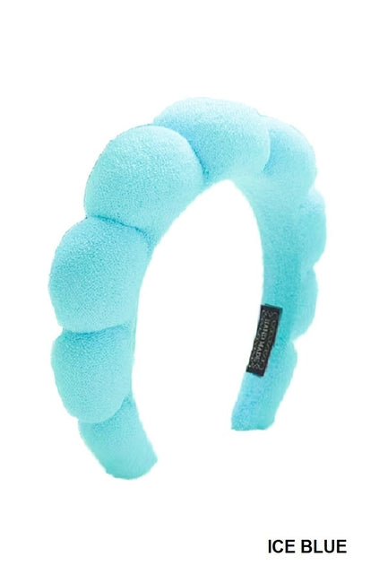 Spa Sponge Terry Towel Hair Headband