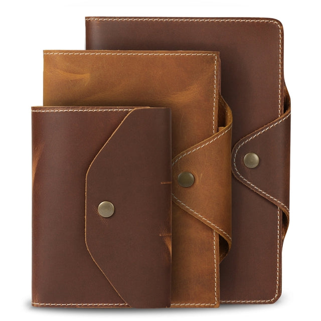 Leather Portfolio with Notepad