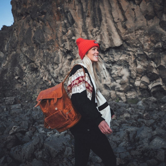 Handcrafted Leather Backpack