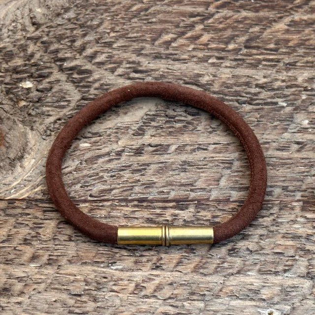 Flint Suede Single Bracelet