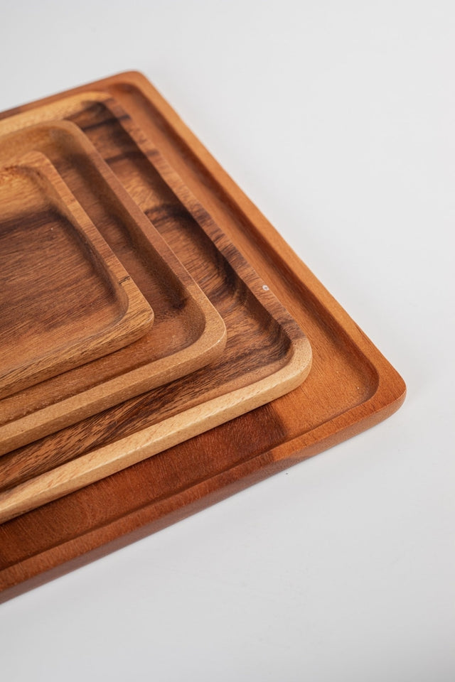 Wood Nesting Trays - Set of 4