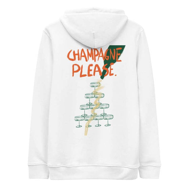 Champagne Please - Organic Hoodie