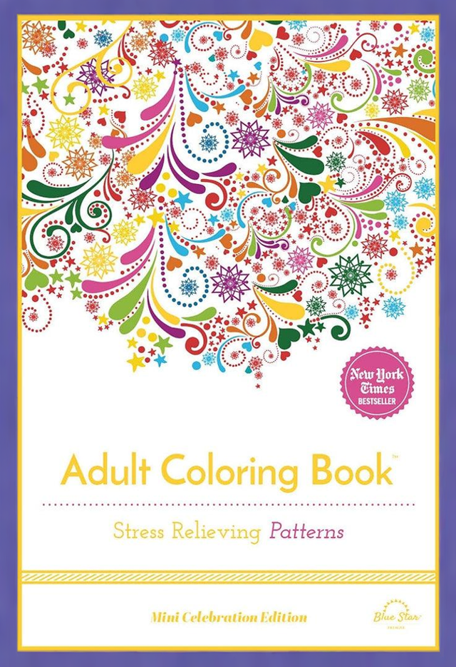 Adult Coloring Book: Stress Relieving Patterns (mini)