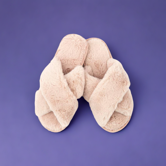 Plush House Slippers