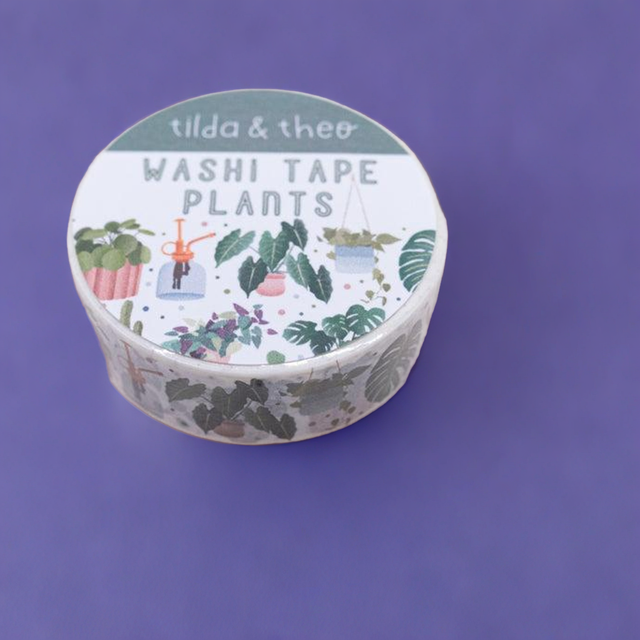 Washi Tape - Plants