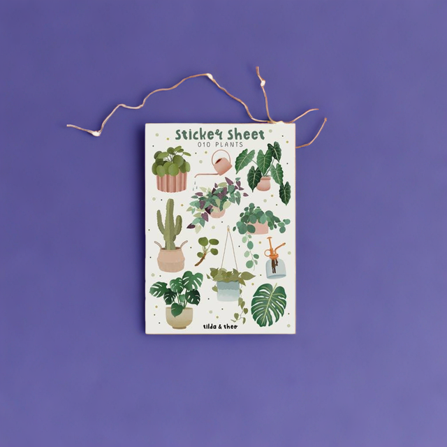 Sticker Sheet - Plants