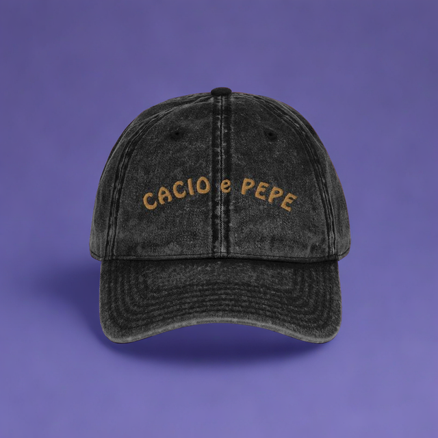 Cacio e Pepe - Vintage Cap