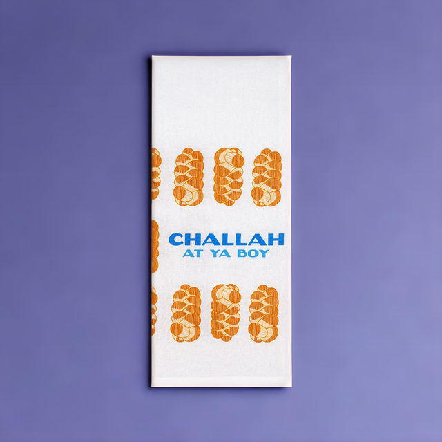 Challah at Ya Boy Dishtowel