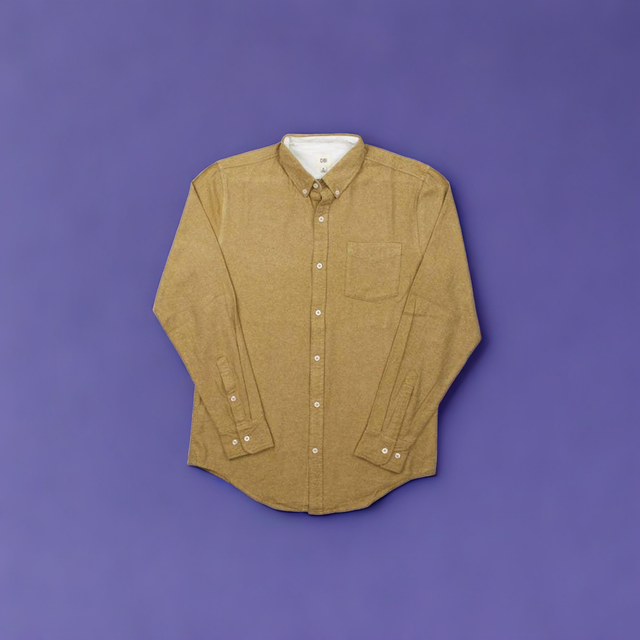 Camel Twill Brushed Flannel