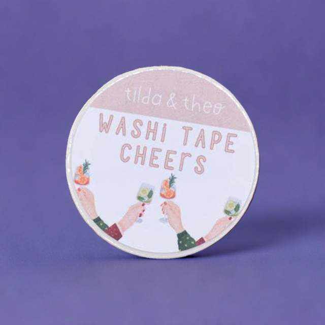 Washi Tape - Cocktails