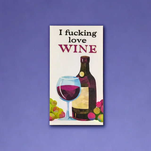 I Fucking Love Wine Dishtowel