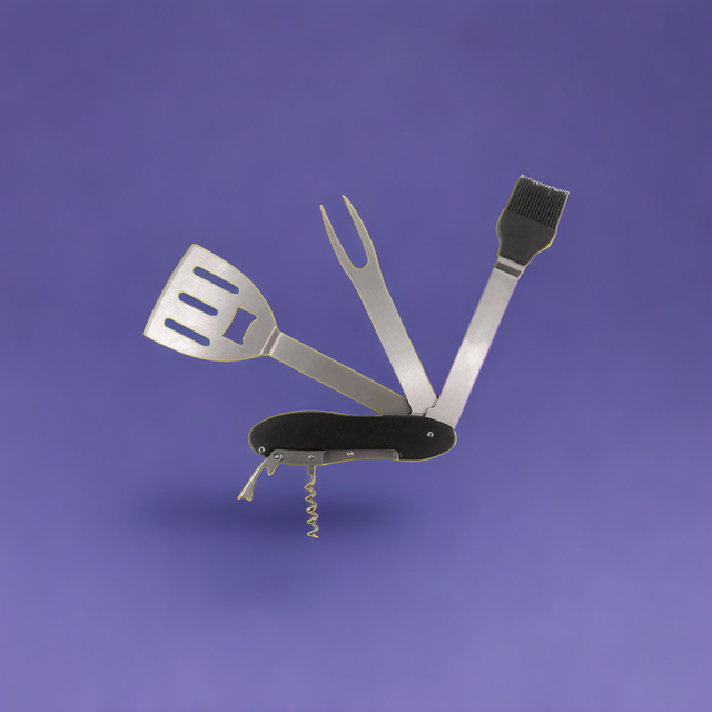 BBQ Multi-Tool Grill Utensils Set