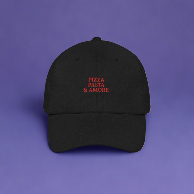 Pizza, Pasta & Amore - Embroidered Cap