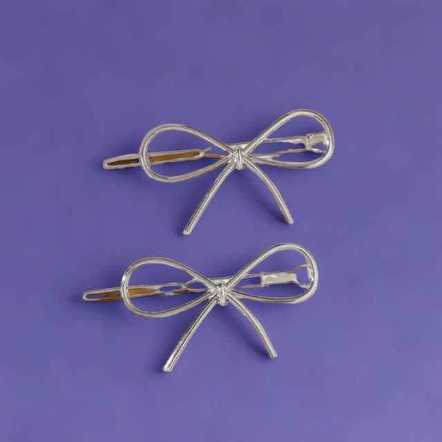 Bow Hair pin 2pc Set