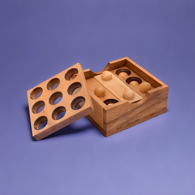 Gopher Holes: Elegant Wooden Puzzle