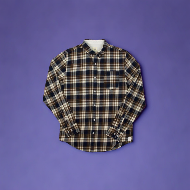 Brown Plaid Flannel