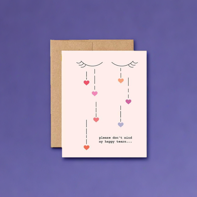 Happy Tears Greeting Card