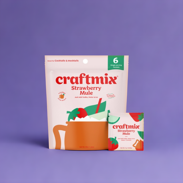 Strawberry Mule Cocktail Mixer - 6 Servings